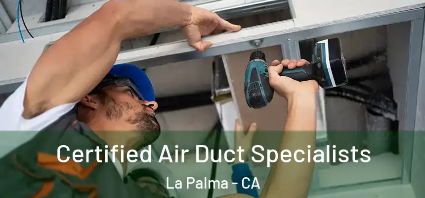  Certified Air Duct Specialists La Palma - CA
