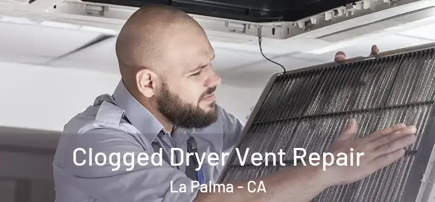  Clogged Dryer Vent Repair La Palma - CA