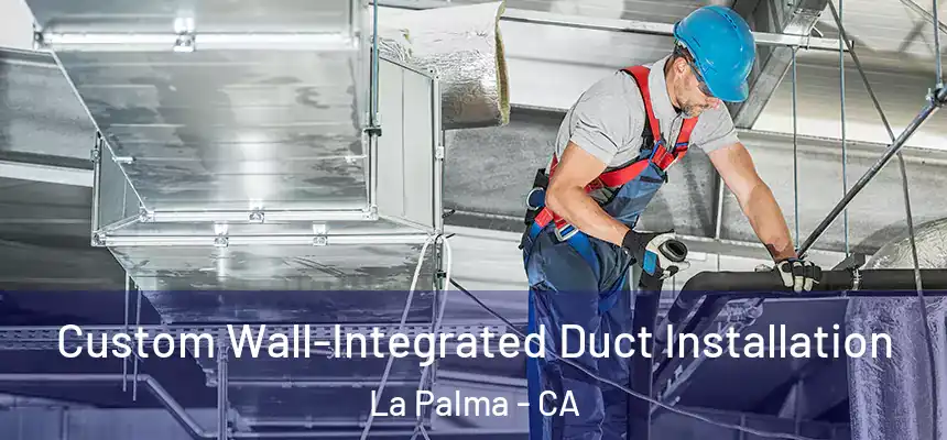 Custom Wall-Integrated Duct Installation La Palma - CA